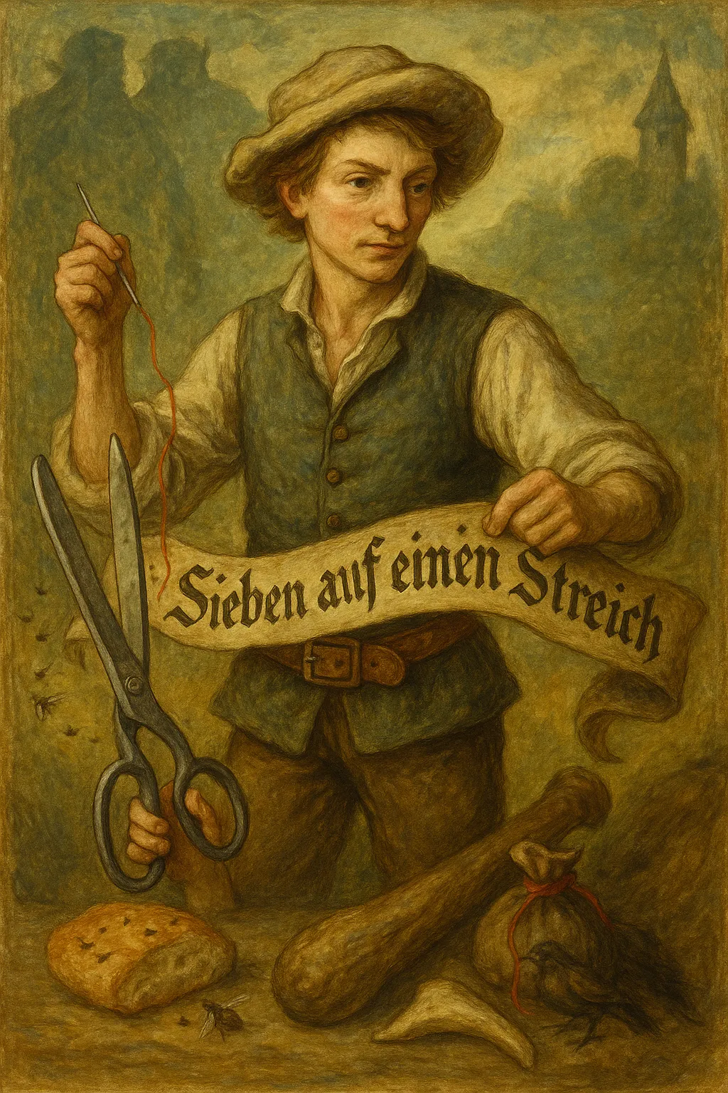 Illustration von Dornröschen