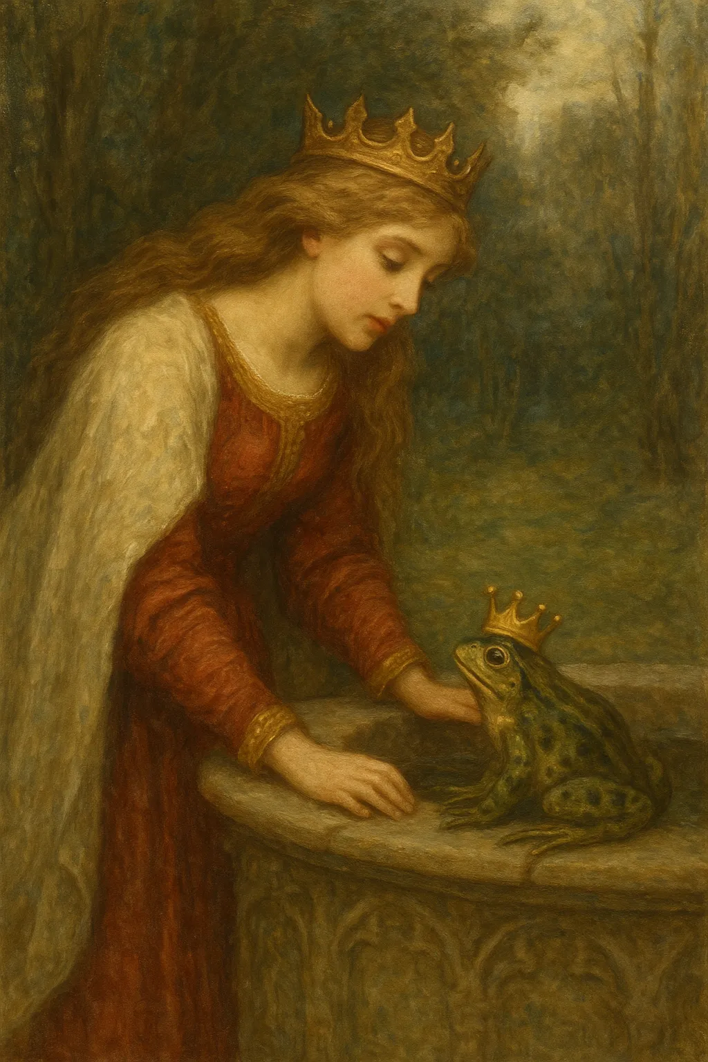 Illustration von Dornröschen