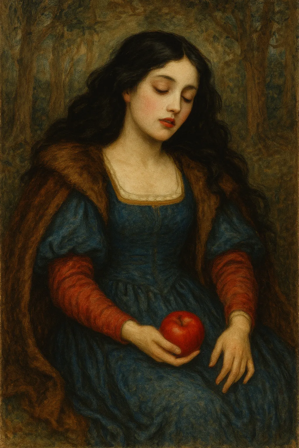 Illustration von Schneewittchen